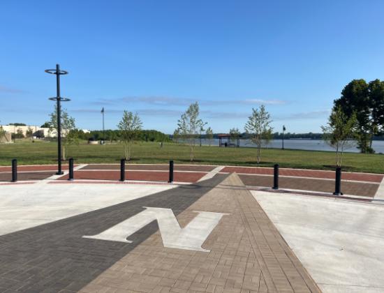 Riverfront Park - Compass Rose