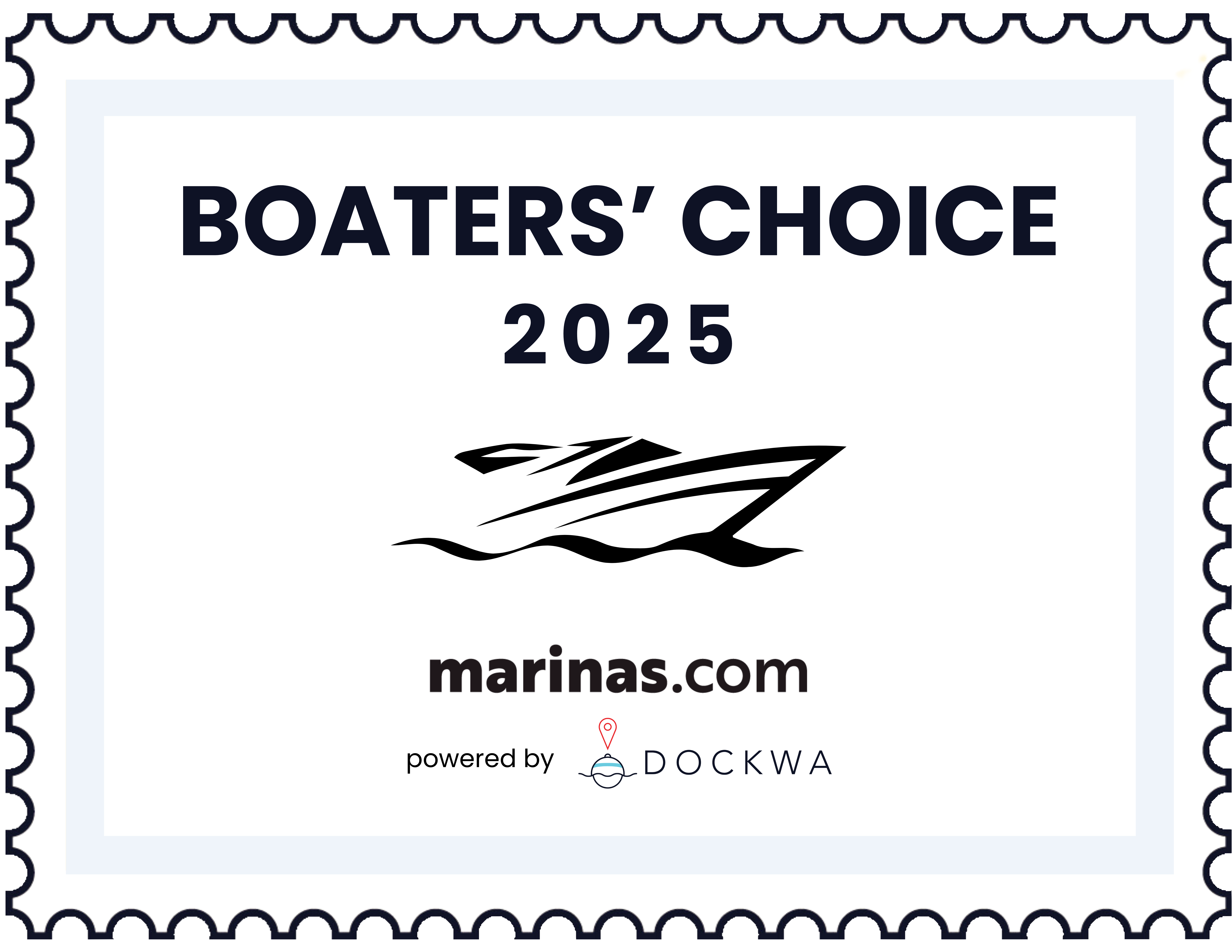 2025 Boaters' Choice award badge